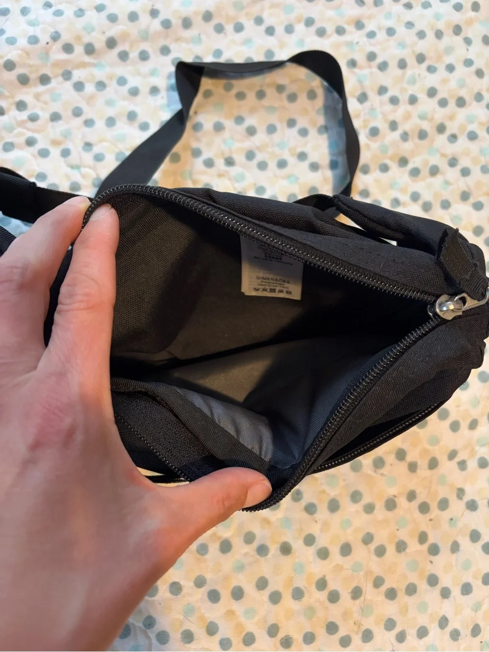 Jansport Black Backpack and Black Waist Pack Set